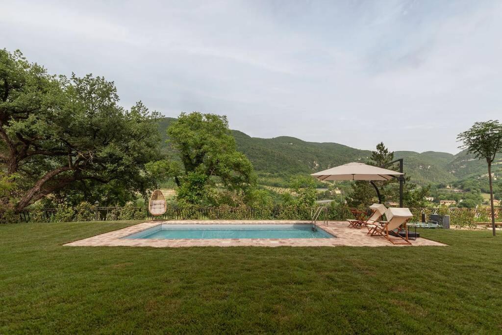 Villa Gina Umbria Luxury Retreat SantʼAnatolia di Narco Esterno foto